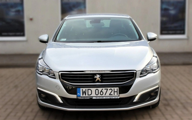 Peugeot 508 cena 43900 przebieg: 136000, rok produkcji 2017 z Szamocin małe 254